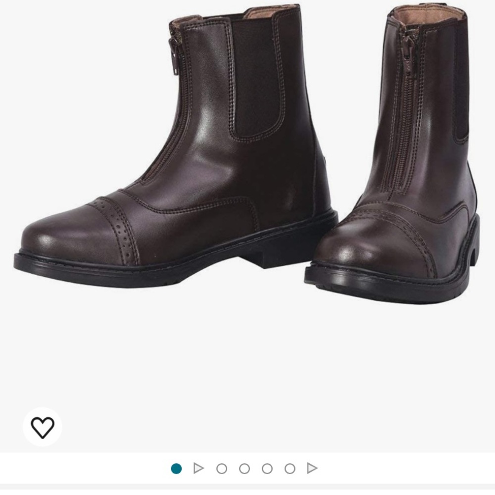 Women’s riding paddock boots by Tuffrider. In the box. Size 7.5